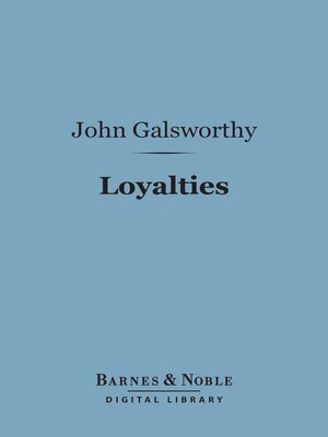 cover image of Loyalties (Barnes & Noble Digital Library)